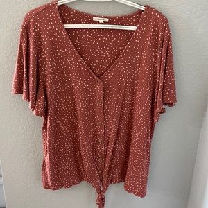 Women’s Maurice’s Polka Dot blouse